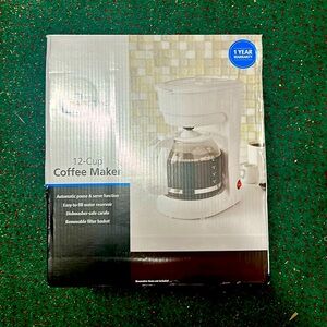 Mainstays 12 cup coffee maker brand new in the box